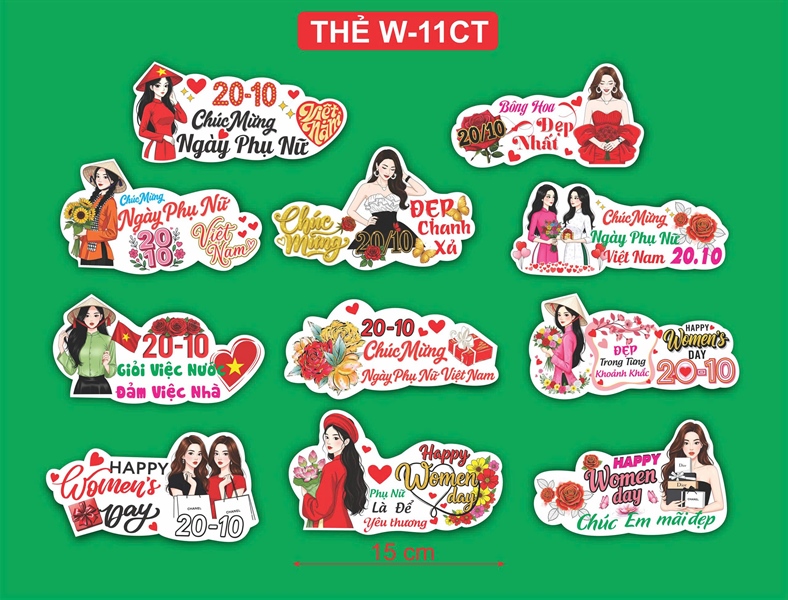 THẺ WOMEN'S - 11CT