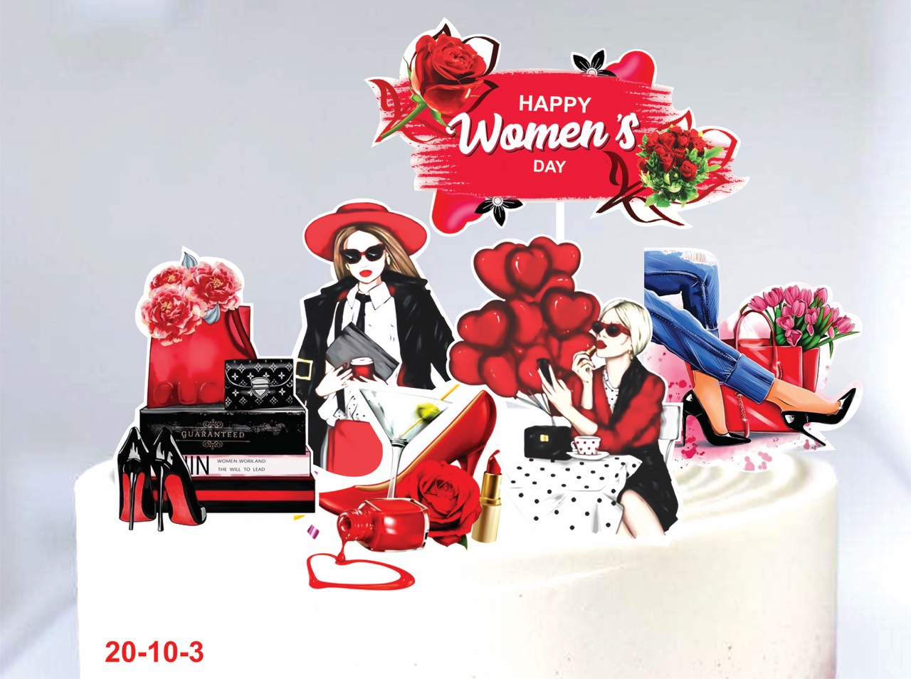 SET CẮM GIẤY CÔ GÁI 20/10-3