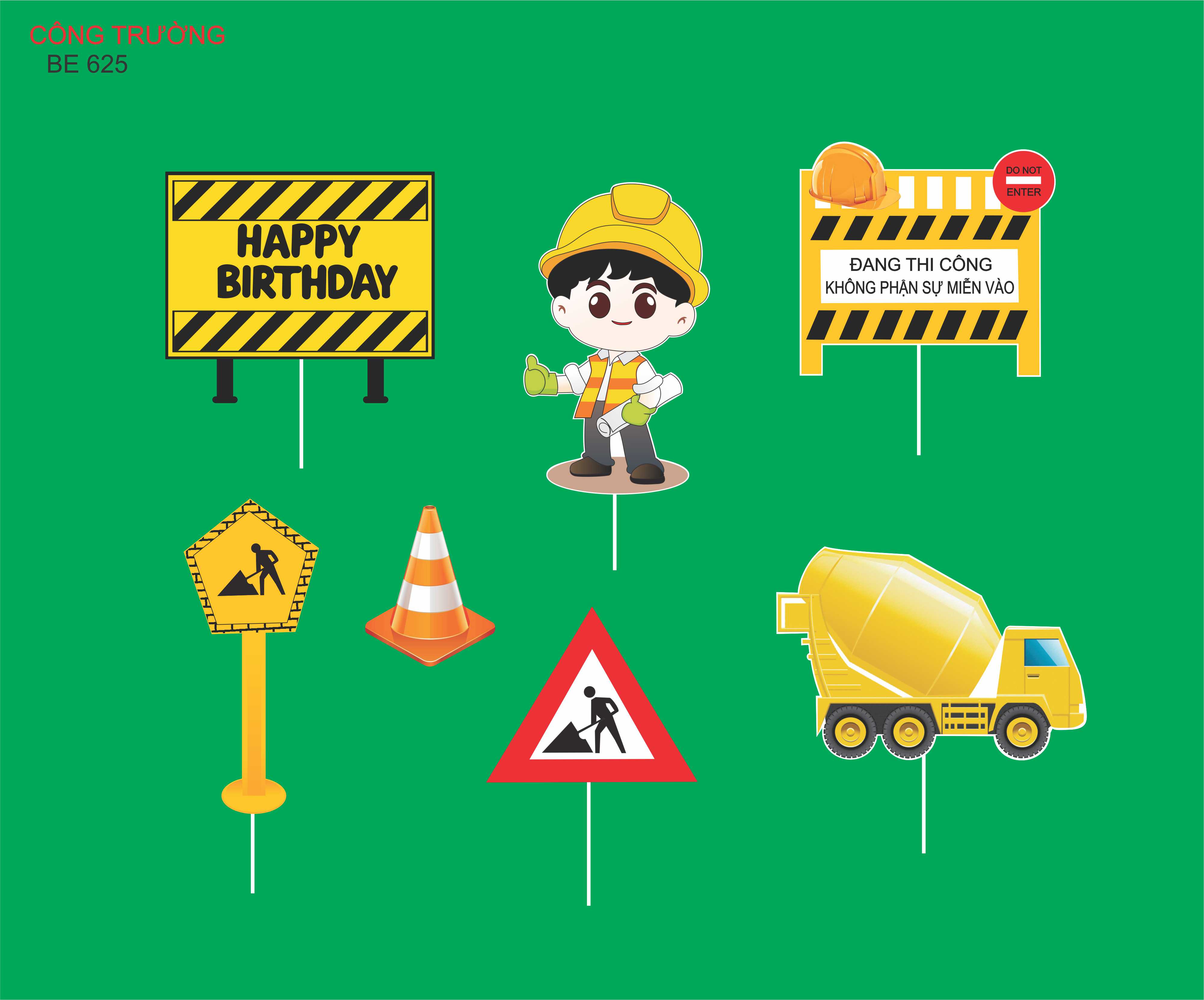 SET CẮM GIẤY CÔNG TRƯỜNG