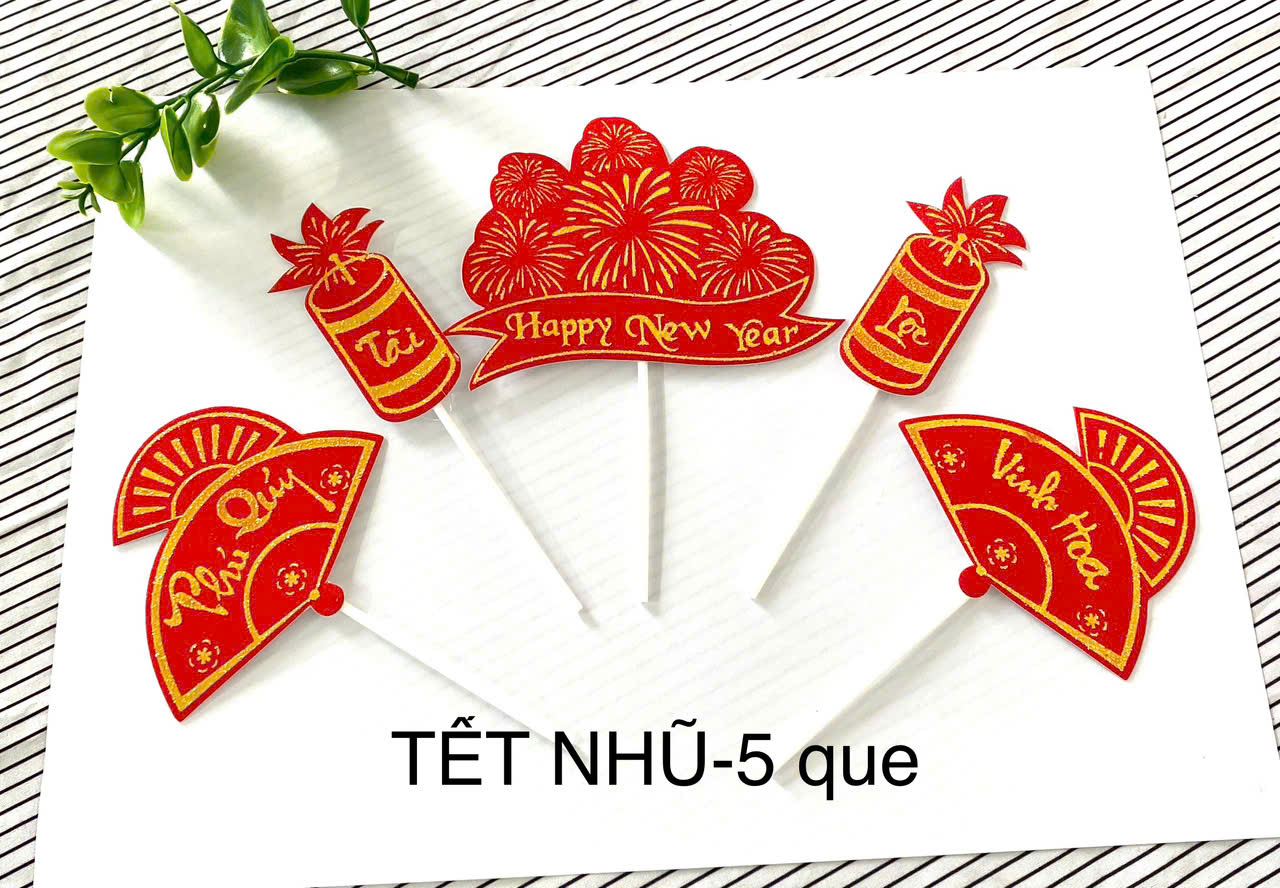 SET CẮM TẾT NHŨ- 5 QUE