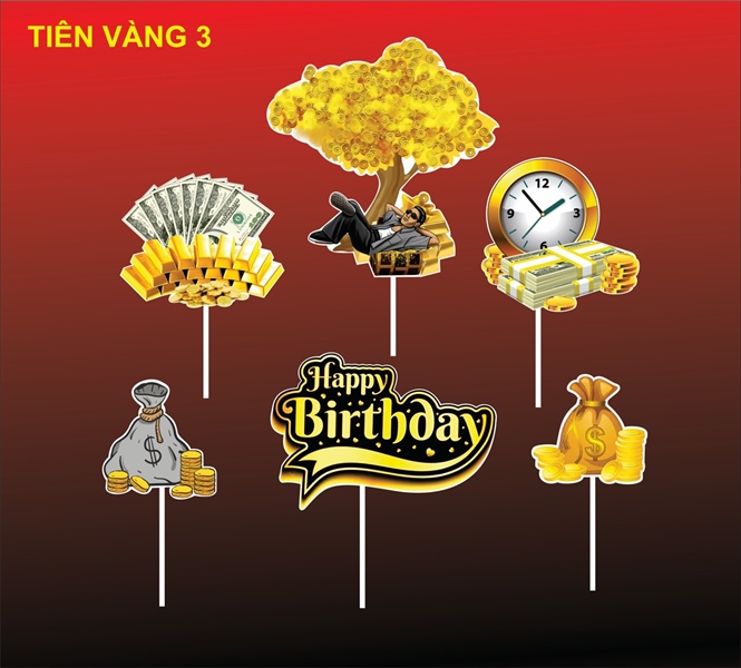 SET GIẤY TIỀN VÀNG 3