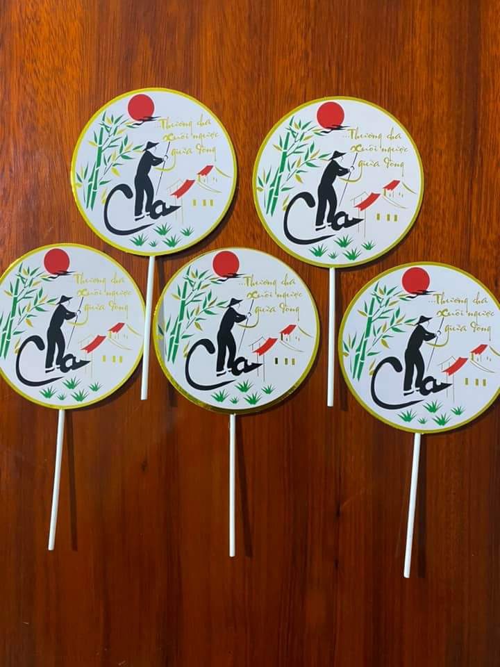 SET 5 THẺ TRÒN CHA