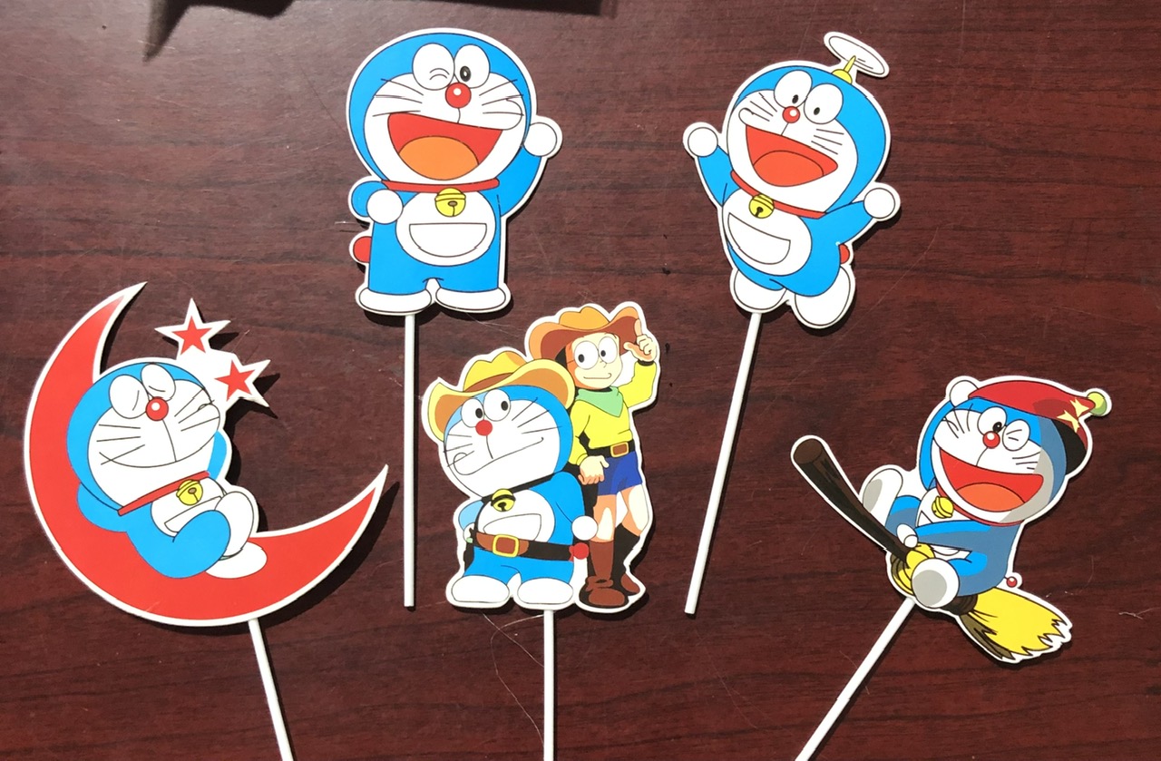 SET CẮM GIẤY DORAEMON 2