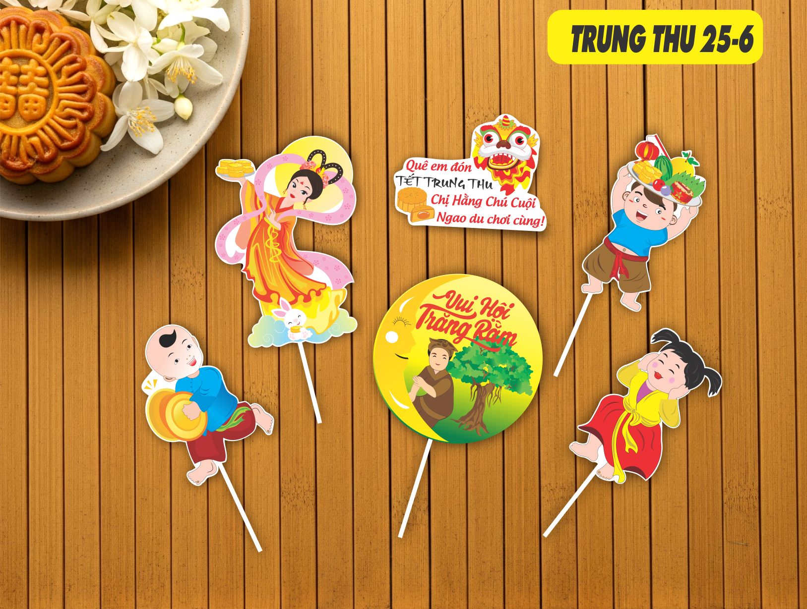 SET CẮM GIẤY TRUNG THU 256