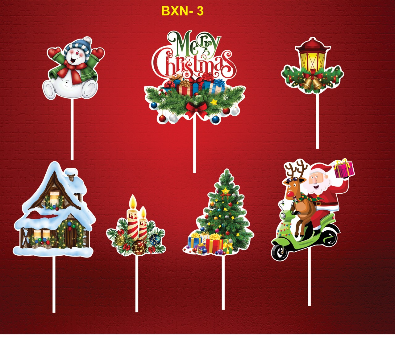 SET GIẤY NOEL 3