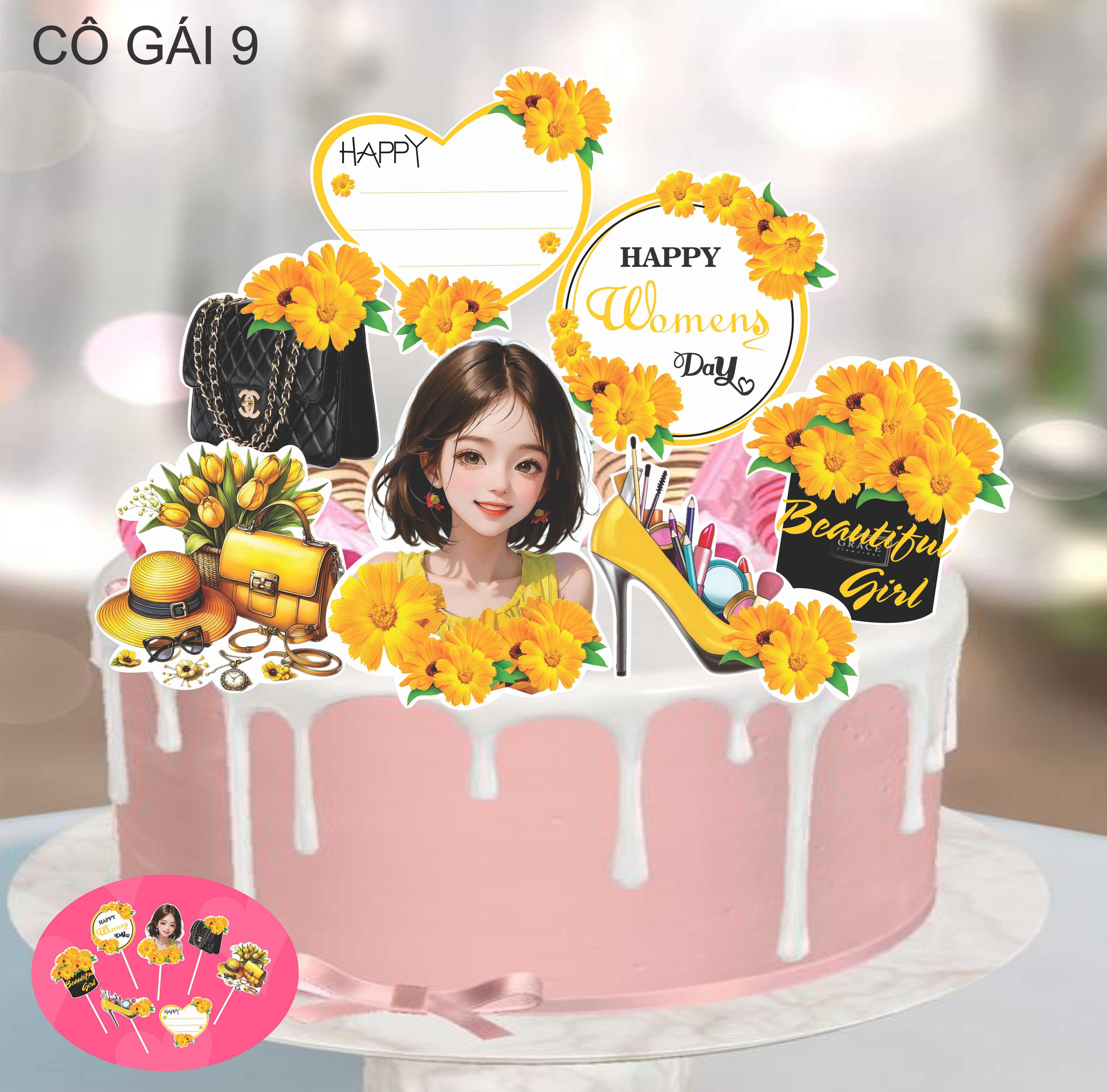 SET CẮM CÔ GÁI 9