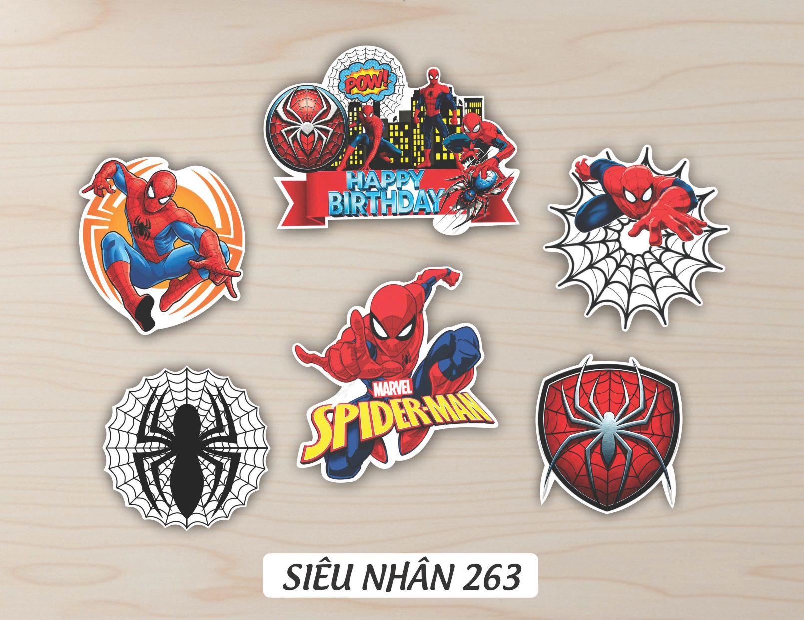 SET CẮM GIẤY SIÊU NHÂN 263
