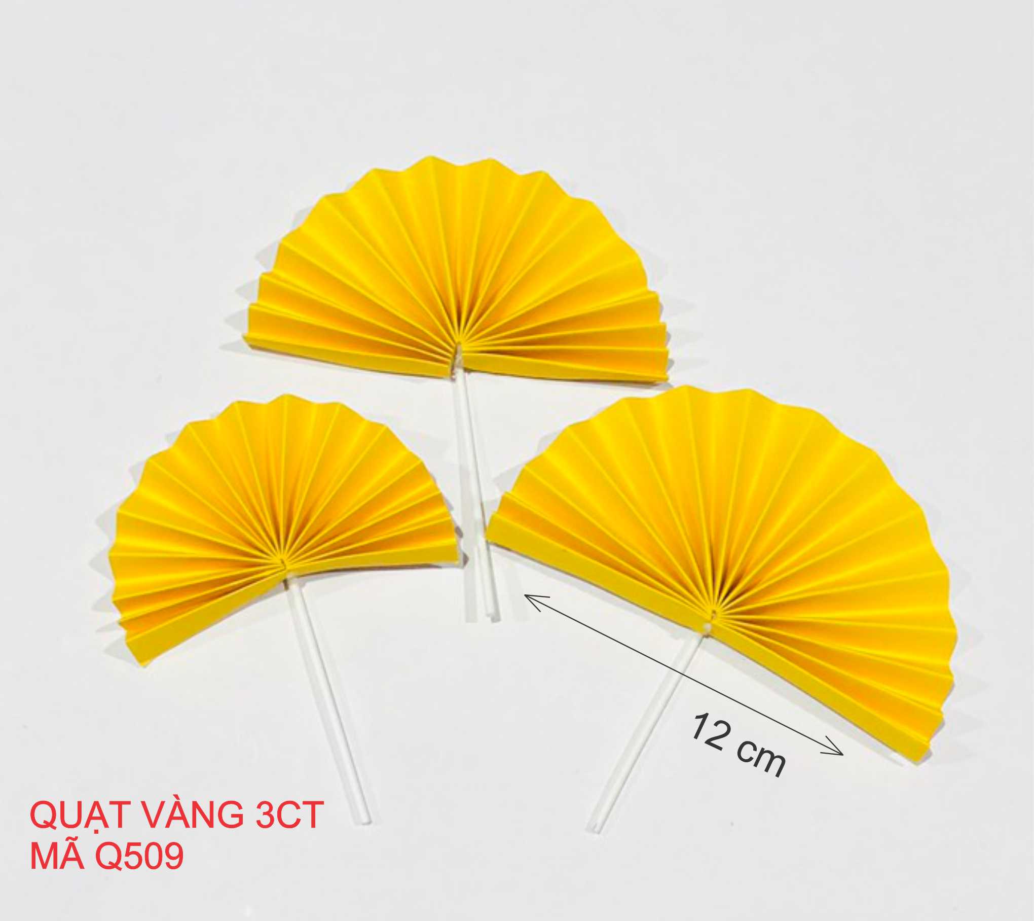 SET QUẠT VÀNG 3CT