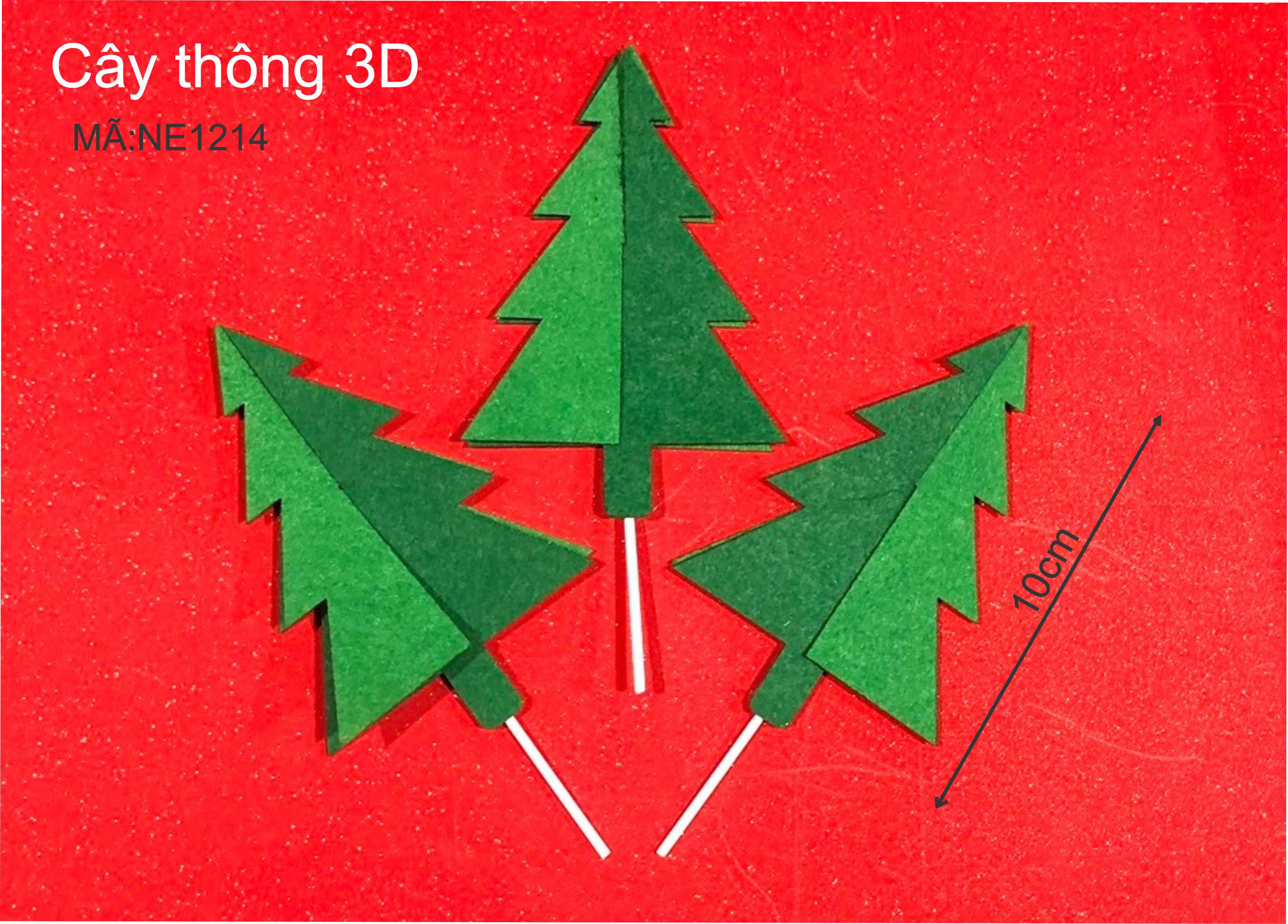 CÂY THÔNG 3D