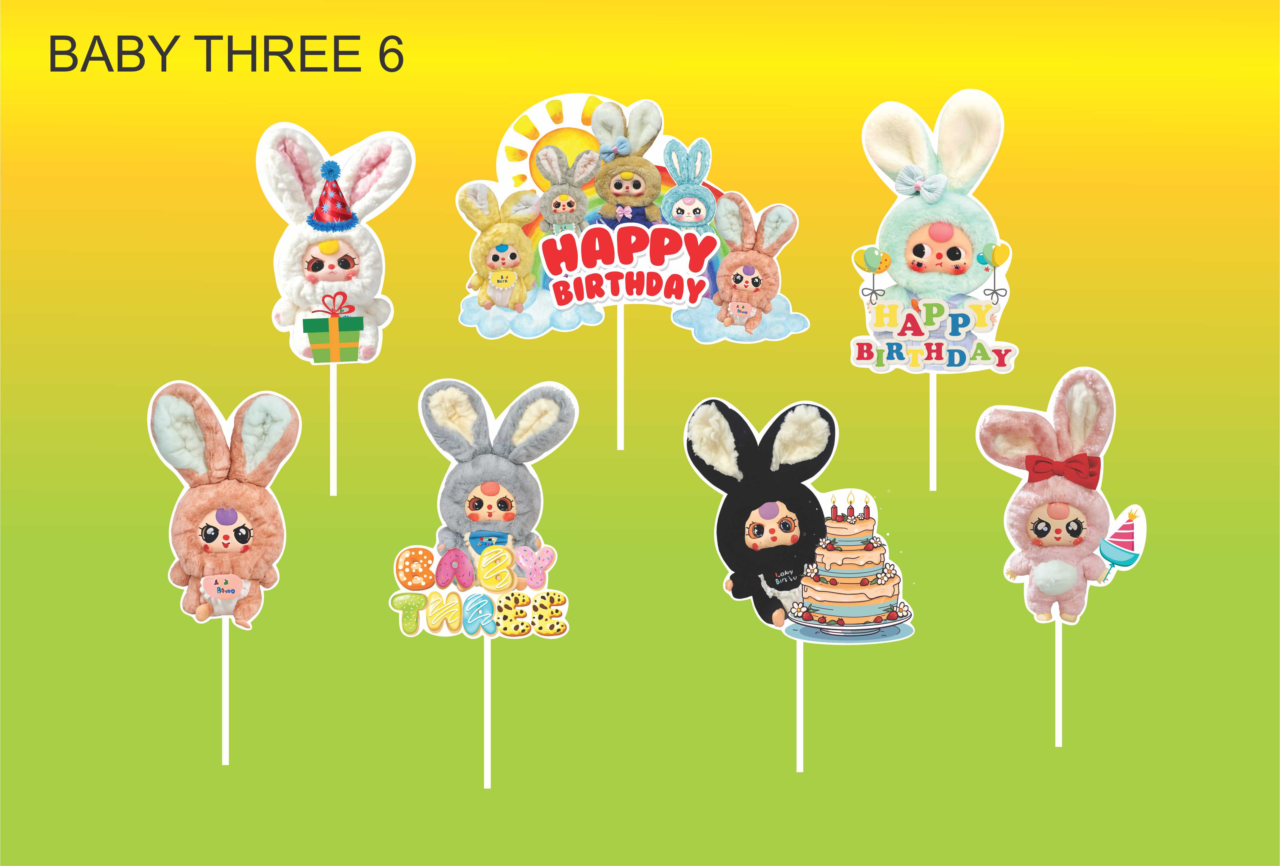 SET CẮM GIẤY BABYTHREE 6