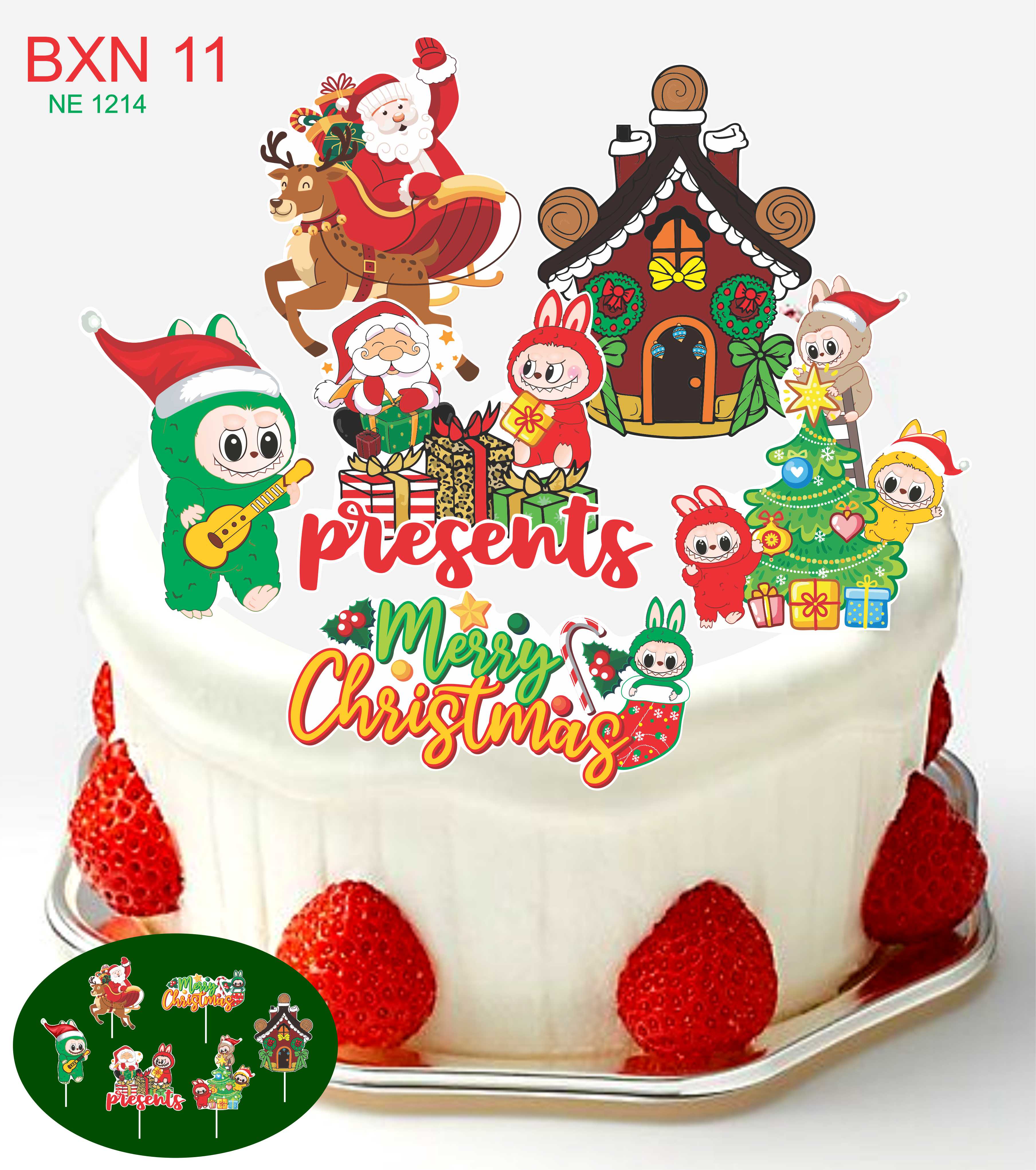 SET GIẤY NOEL 11