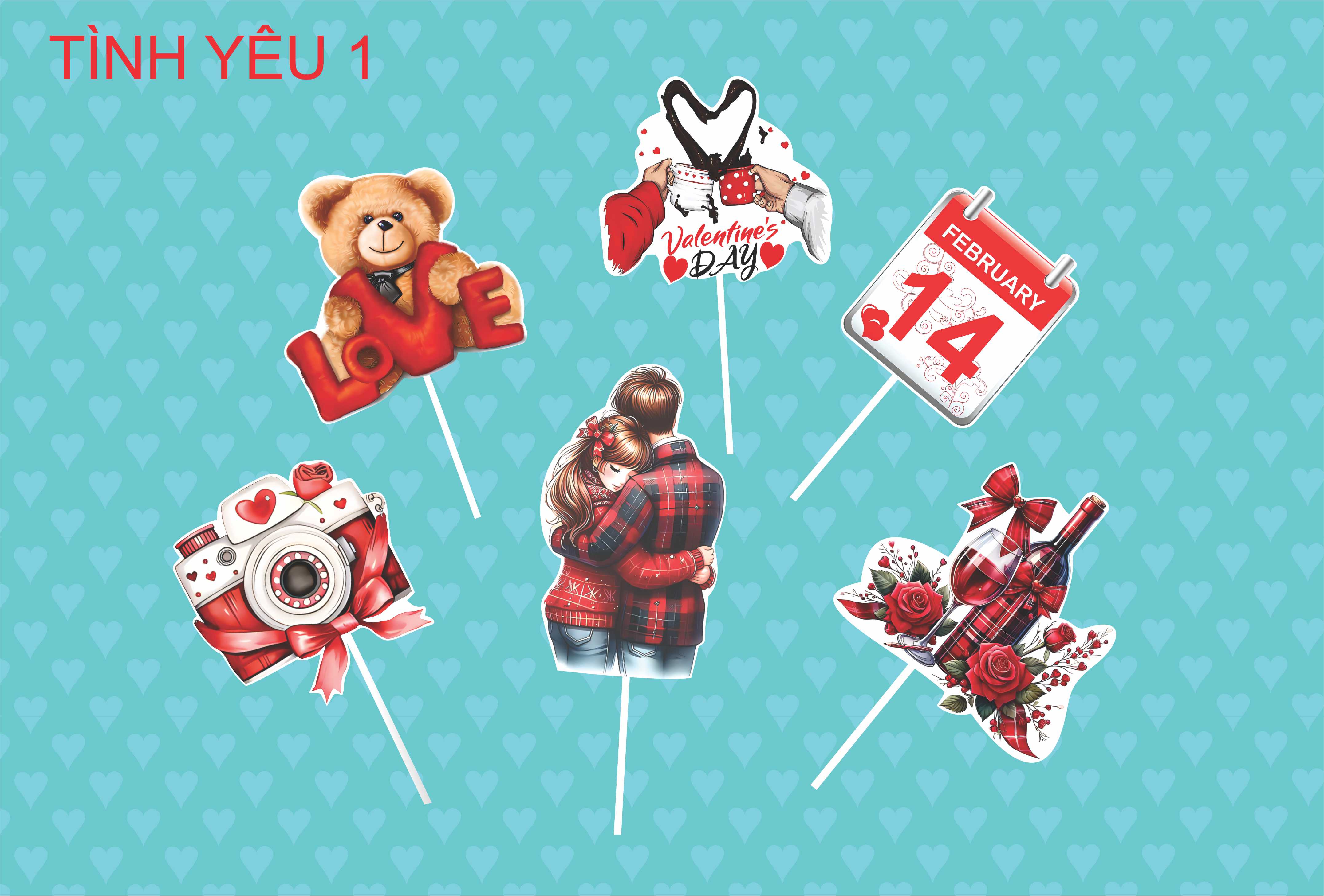 SET CẮM TÌNH YÊU 1