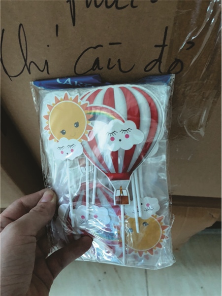 SET CẮM GIẤY KHÍ CẦU ĐỎ