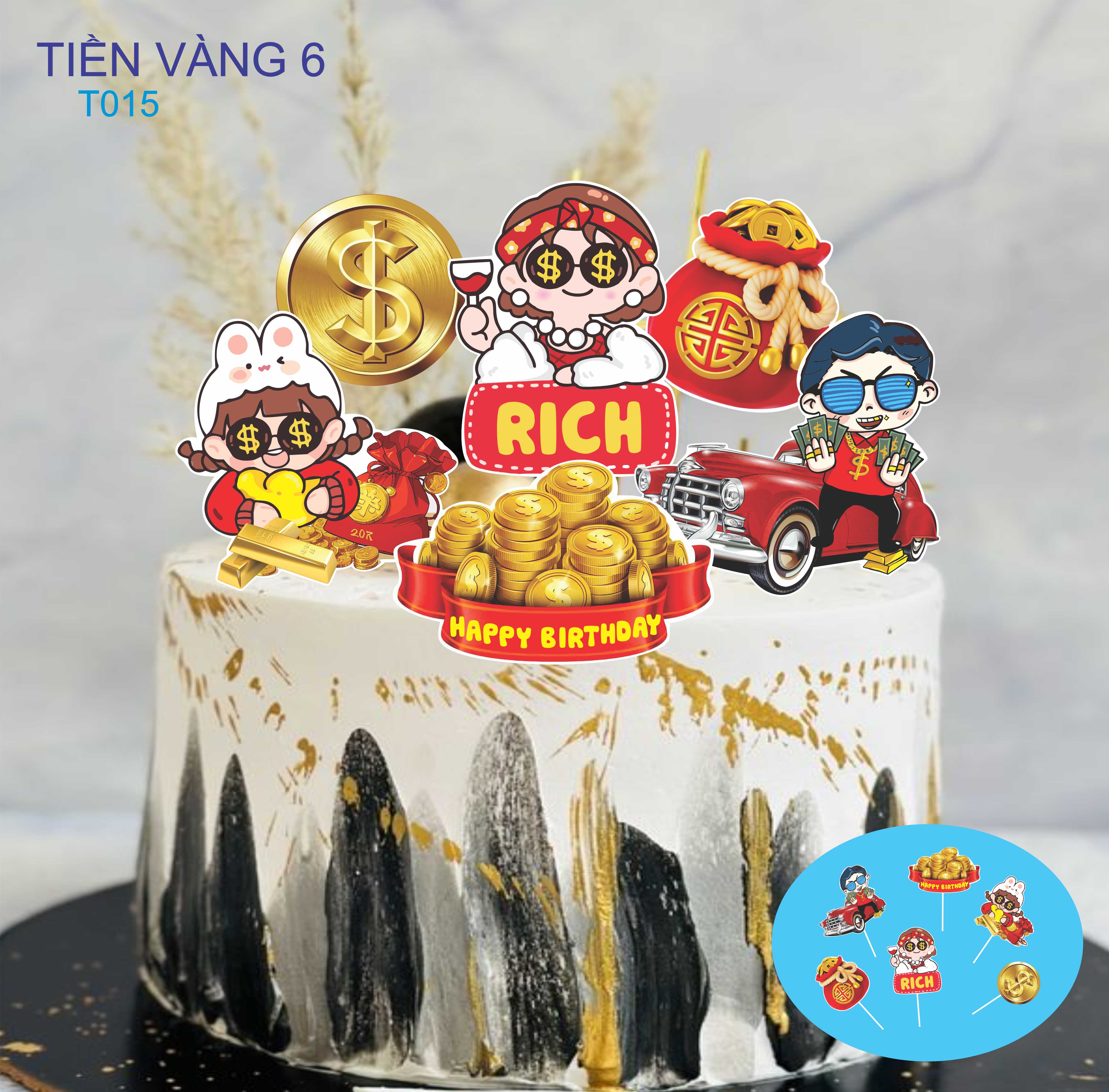 SET GIẤY TIỀN VÀNG 6