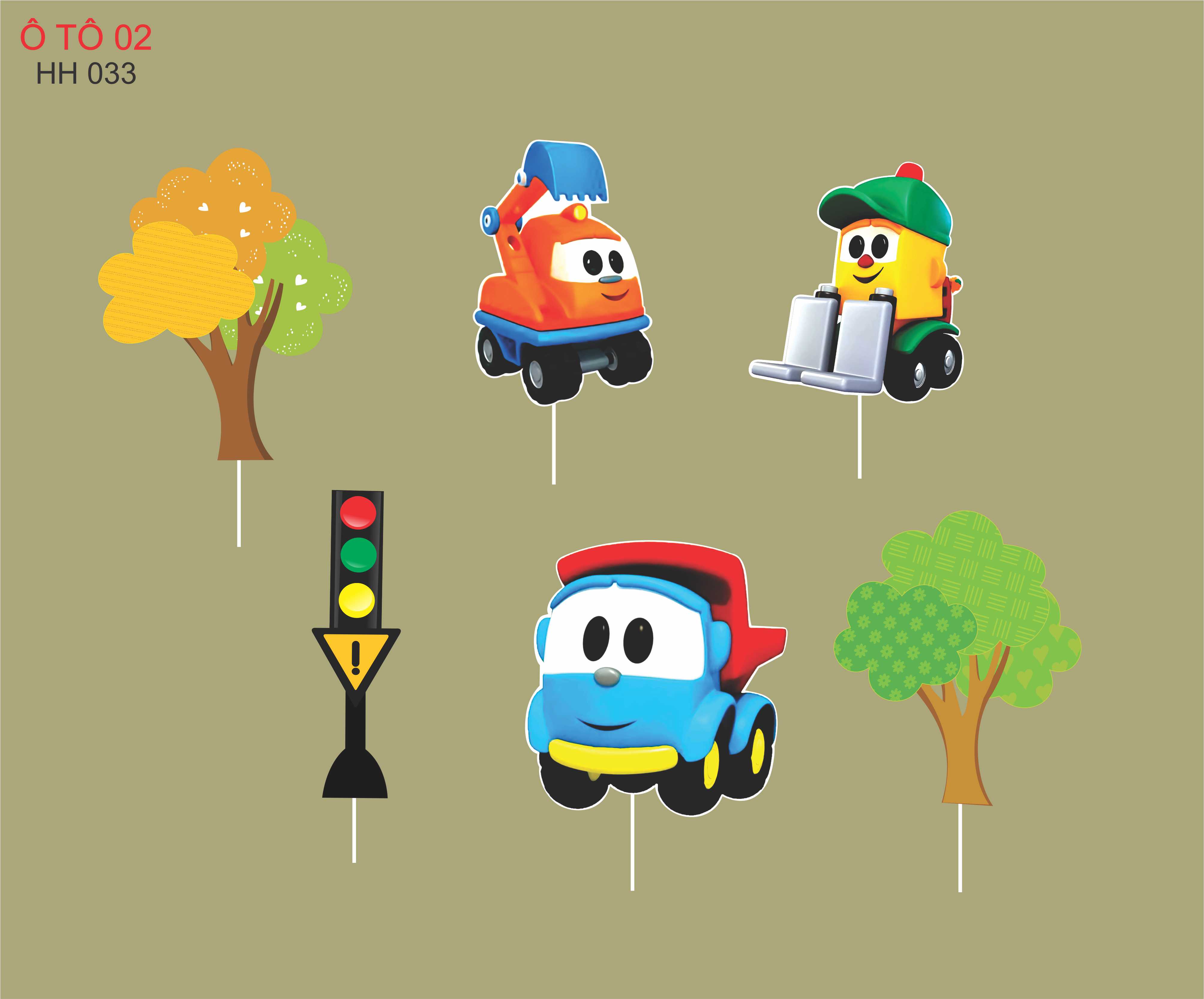 SET CẮM GIẤY OTO 2