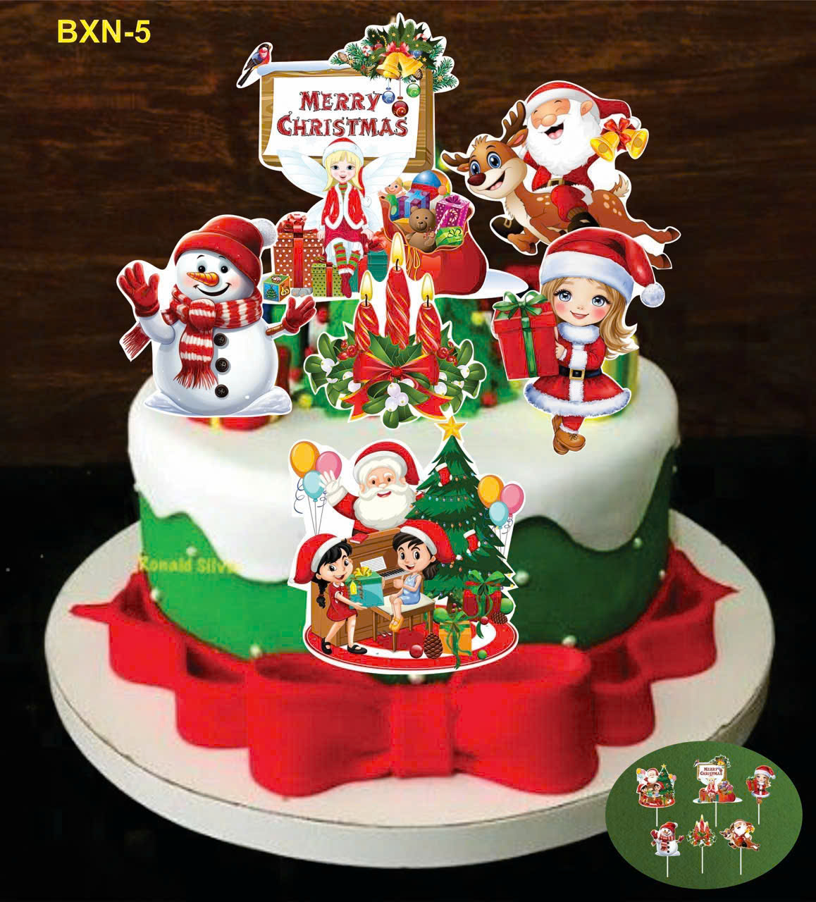 SET GIẤY NOEL 5