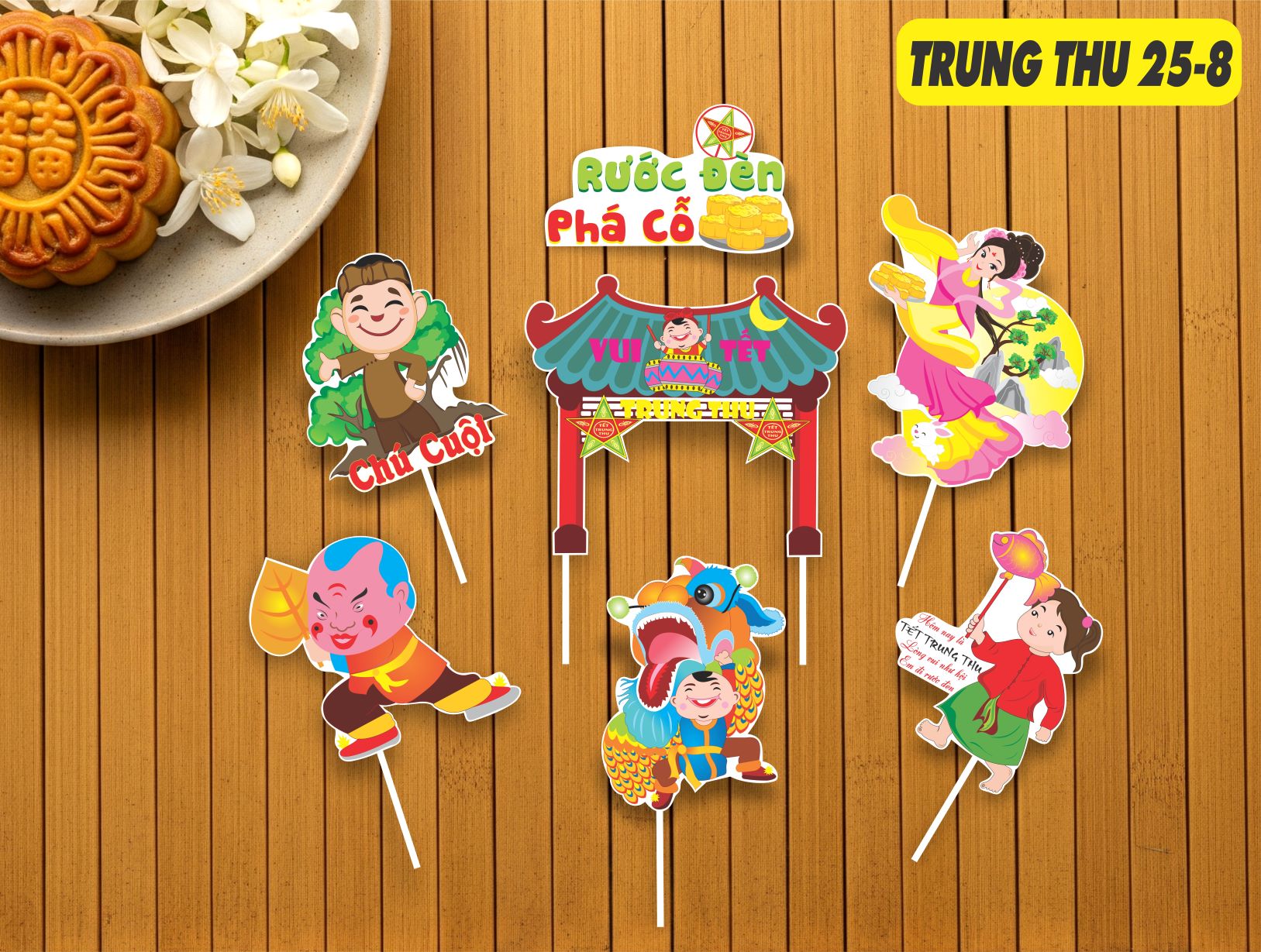 SET CẮM GIẤY TRUNG THU 258