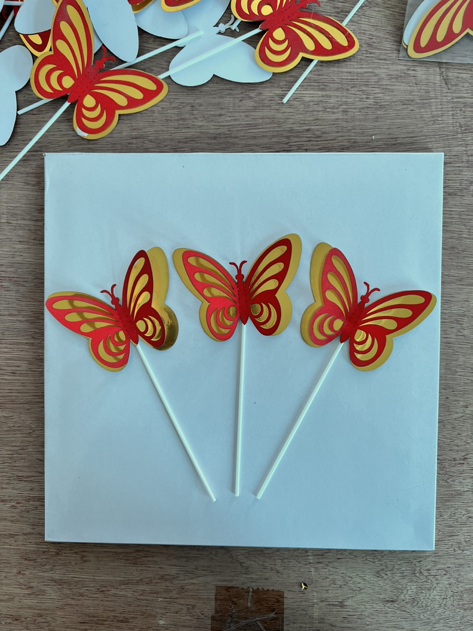 SET CẮM GIẤY BƯỚM 6
