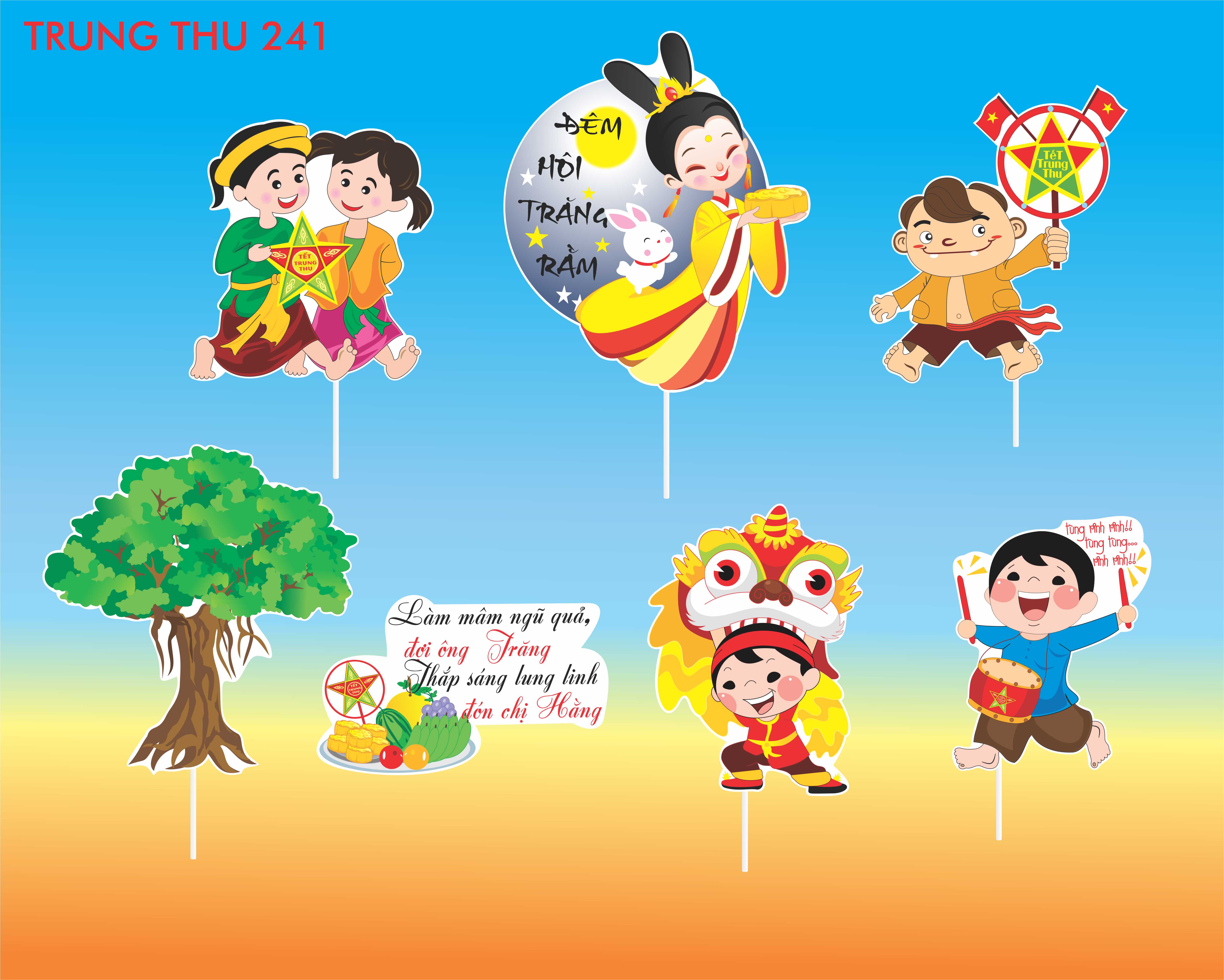 SET GIẤY TRUNG THU 241