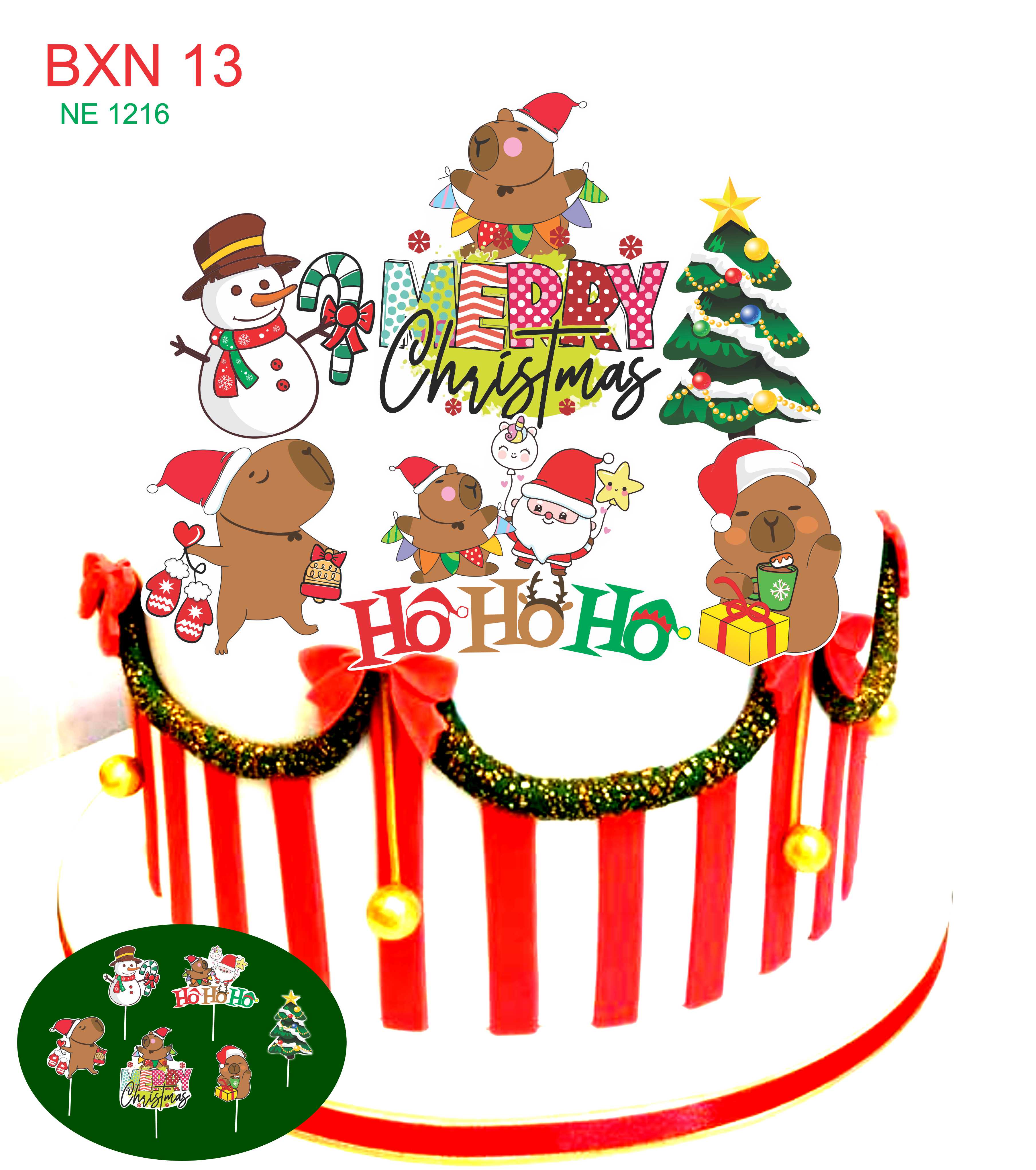 SET GIẤY NOEL 13