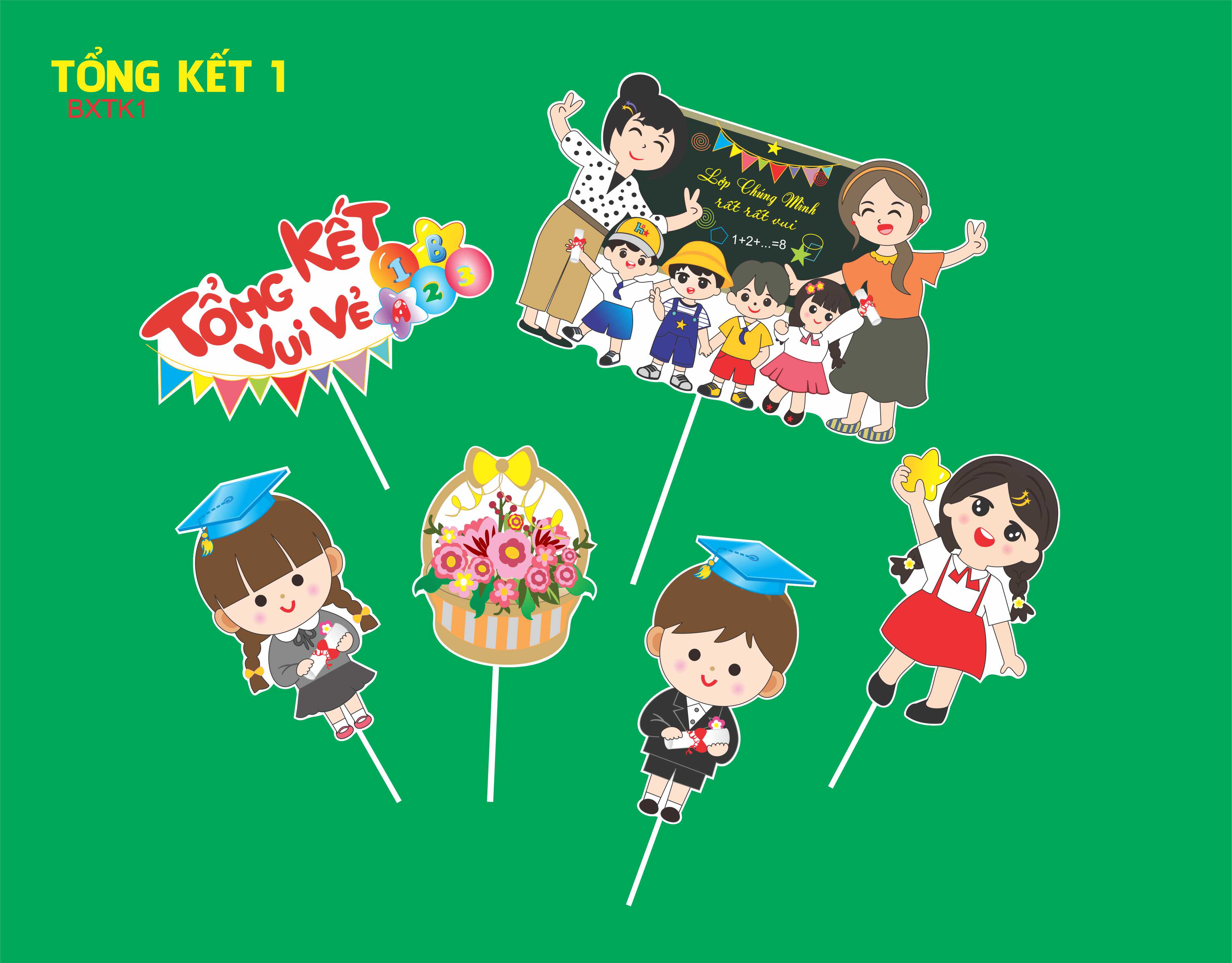 SET GIẤY TỔNG KẾT 241