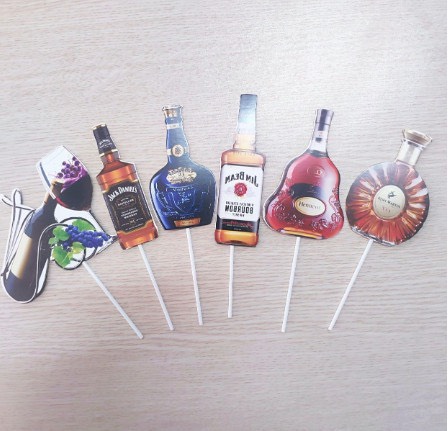 SET CẮM GIẤY RƯỢU LY