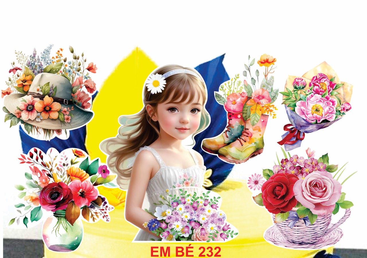 SET CẮM GIẤY EM BÉ 232