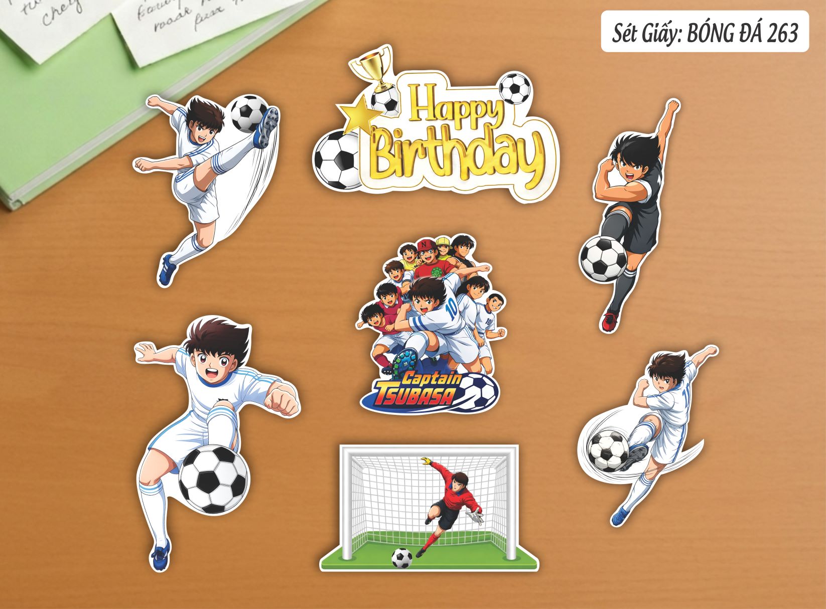 SET CẮM GIẤY BÓNG ĐÁ 263