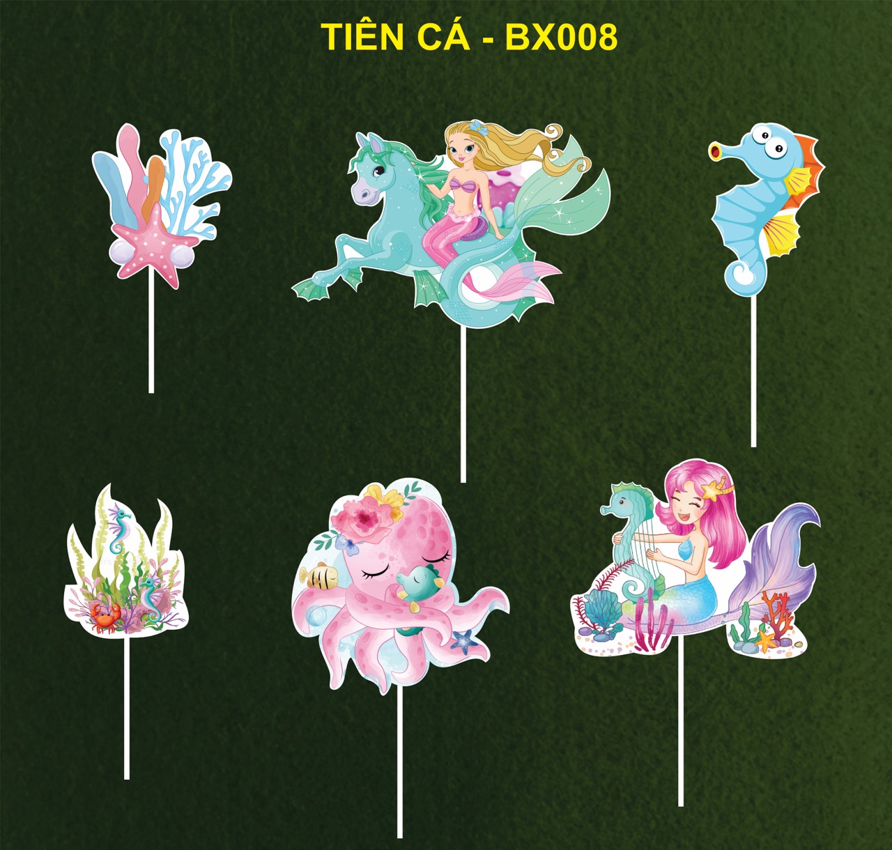 SET GIẤY TIÊN CÁ 8