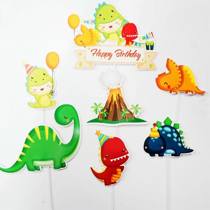 SET GIẤY KHỦNG LONG XANH