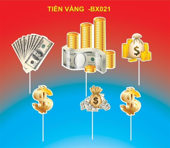 SET GIẤY TIỀN VÀNG 1