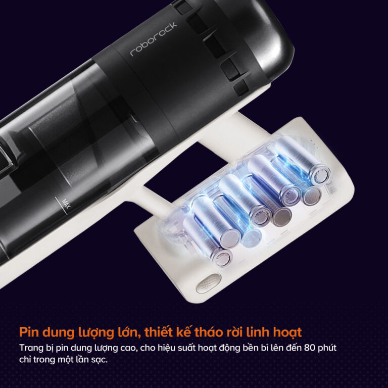 Máy hút bụi cầm tay không dây Roborock H60 Hub Pro