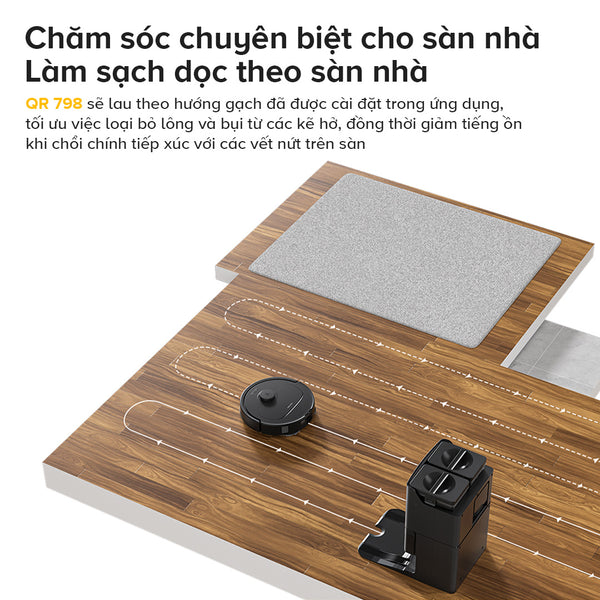 Robot hút bụi Roborock QR 798