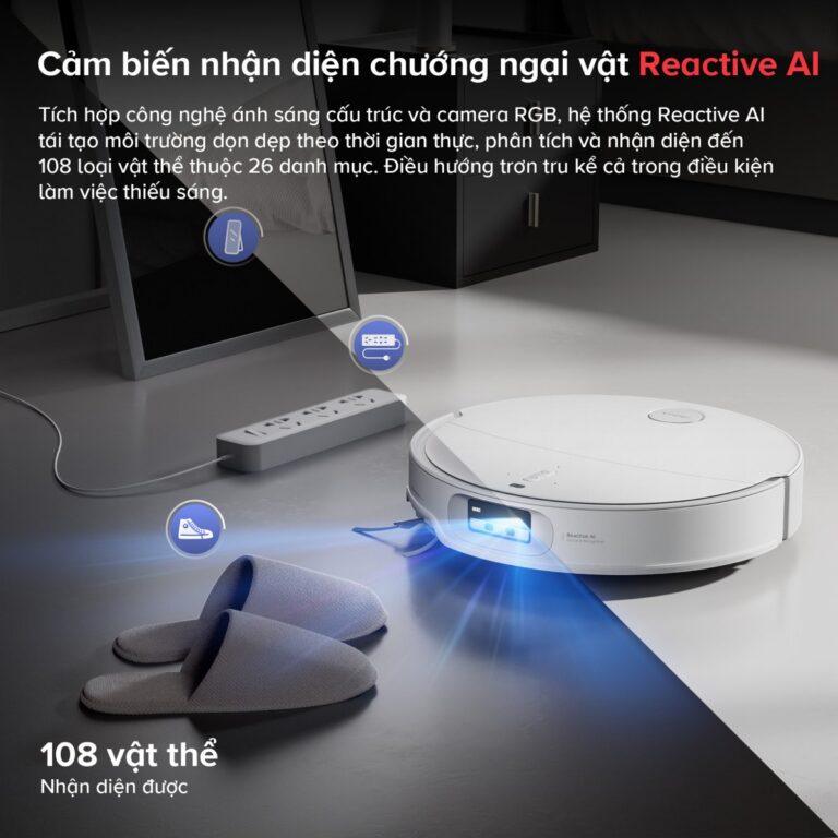 Robot hút bụi Roborock Qrevo Edge T