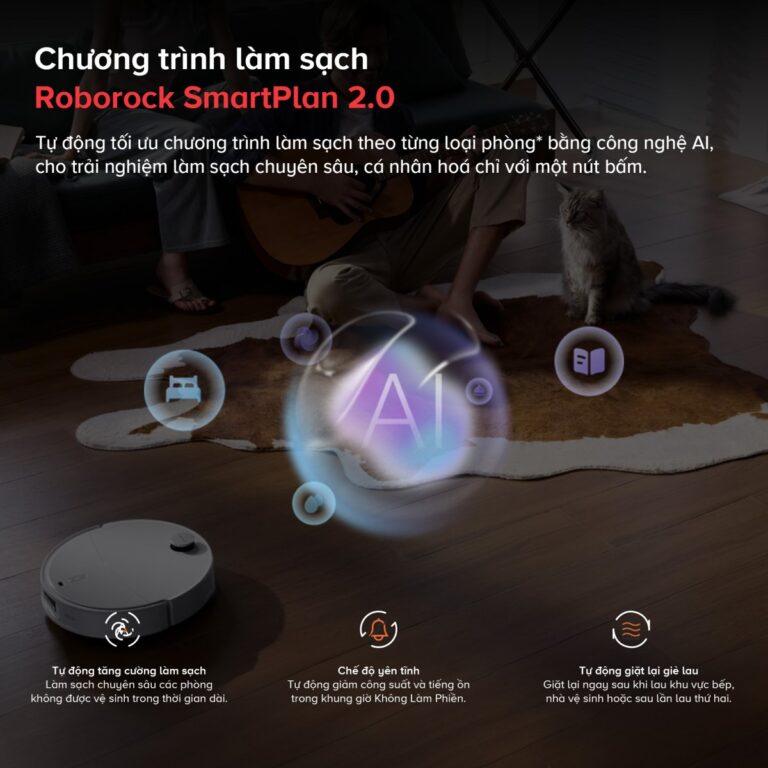 Robot hút bụi Roborock Qrevo Edge T