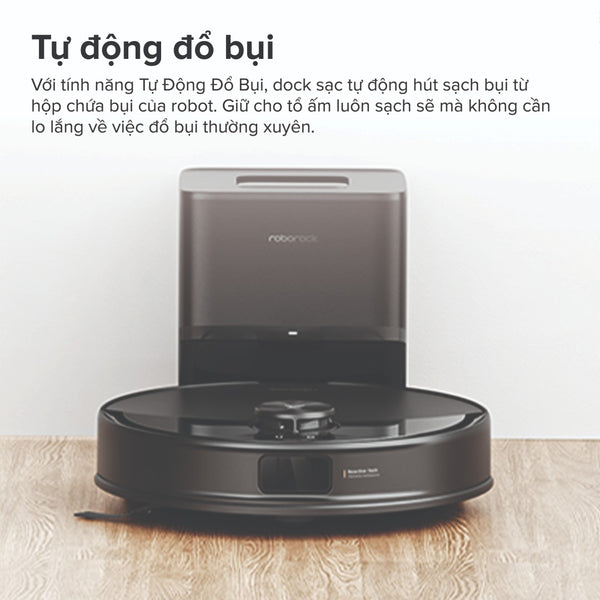 Robot Hút Bụi Lau Nhà  Roborock Q10 PF+