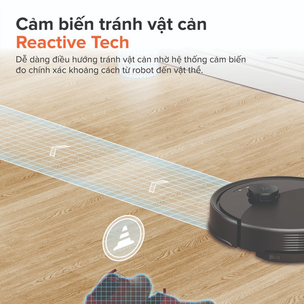 Robot Hút Bụi Lau Nhà  Roborock Q10 PF+
