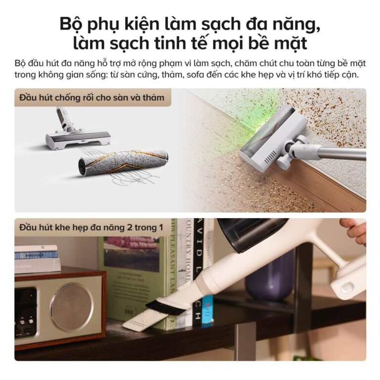 Máy hút bụi cầm tay không dây Roborock H60