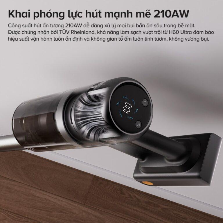 Máy hút bụi cầm tay không dây Roborock H60 Ultra