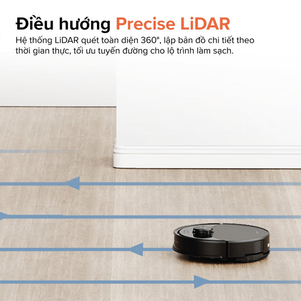 Robot Hút Bụi Lau Nhà  Roborock Q10 VF+