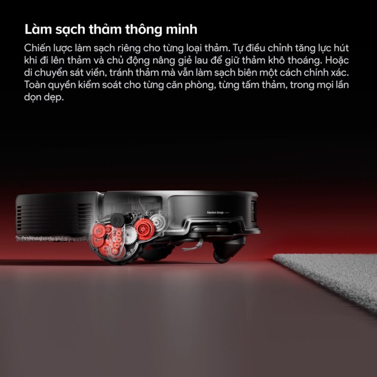 Robot hút bụi Roborock Saros 20 Sonic