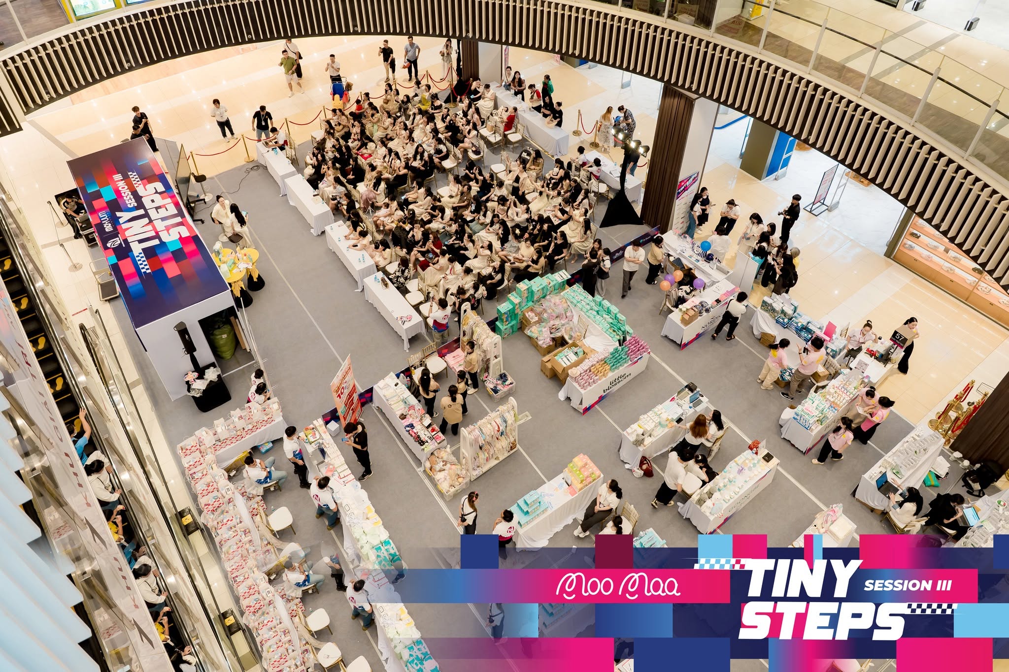 Siêu hội Tiny Steps chặng III - Hành trình chăm con dịu lành cùng MooMaa và khám phá những ưu đãi hấp dẫn