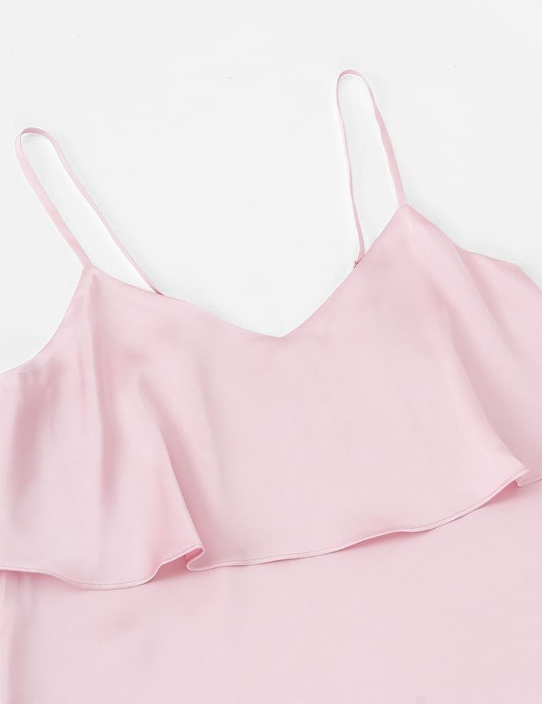 Đầm ngủ nữ lụa satin hai dây