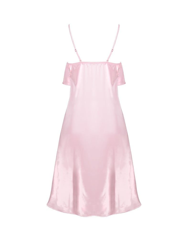 Đầm ngủ nữ lụa satin hai dây