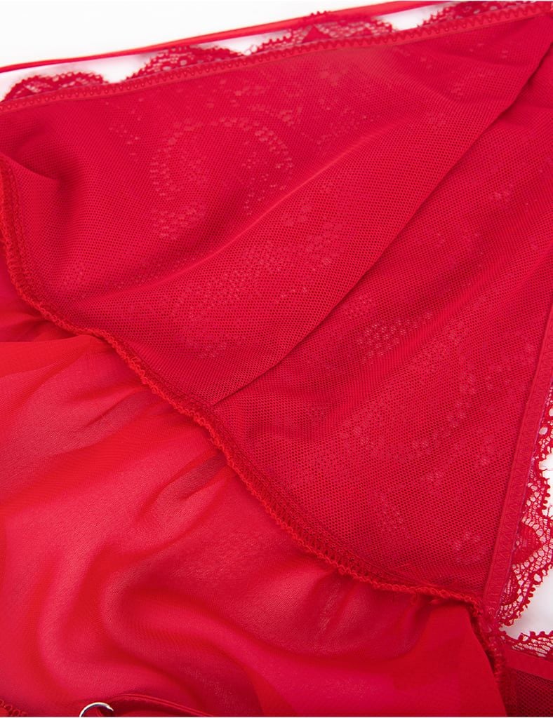 Đầm ngủ nữ babydoll đỏ Season of love