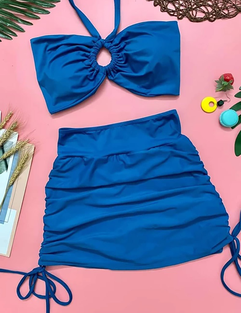 Bikini hai mảnh dạng váy