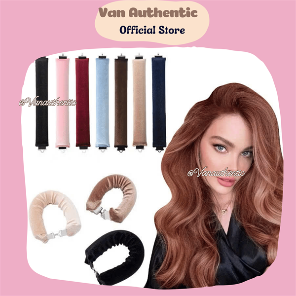 Combo Bịch 3 Thanh Uốn Tóc Không Nhiệt Tạo Kiểu Tóc Xoăn Khi Ngủ Chất Liệu Vải Xốp Mềm Mại Dễ Chịu Đơn Giản Sử Dụng