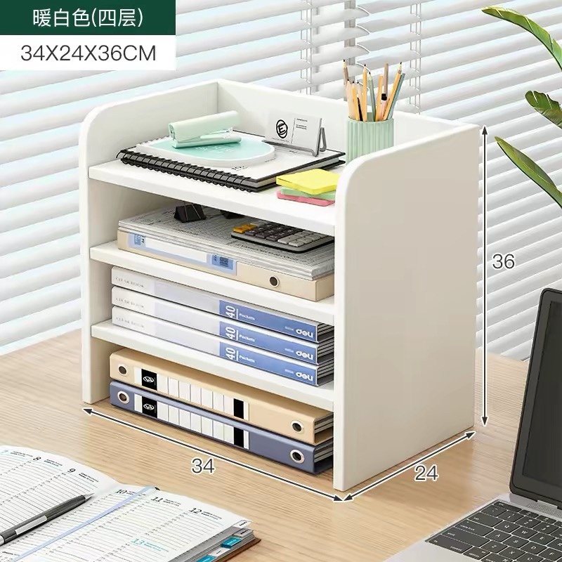 tl006 ￼Kệ sách để bàn BATRM Kệ đựng tài liệu chất liệu cao cấp chia nhiều ngăn trang trí bàn làm việc hàng săn sale order taobao trả khách dư mp16