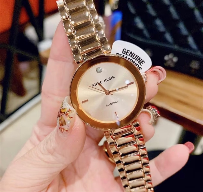 Đồng hồ nữ hiệu Anne Klein 1362RGRG màu vàng mp75