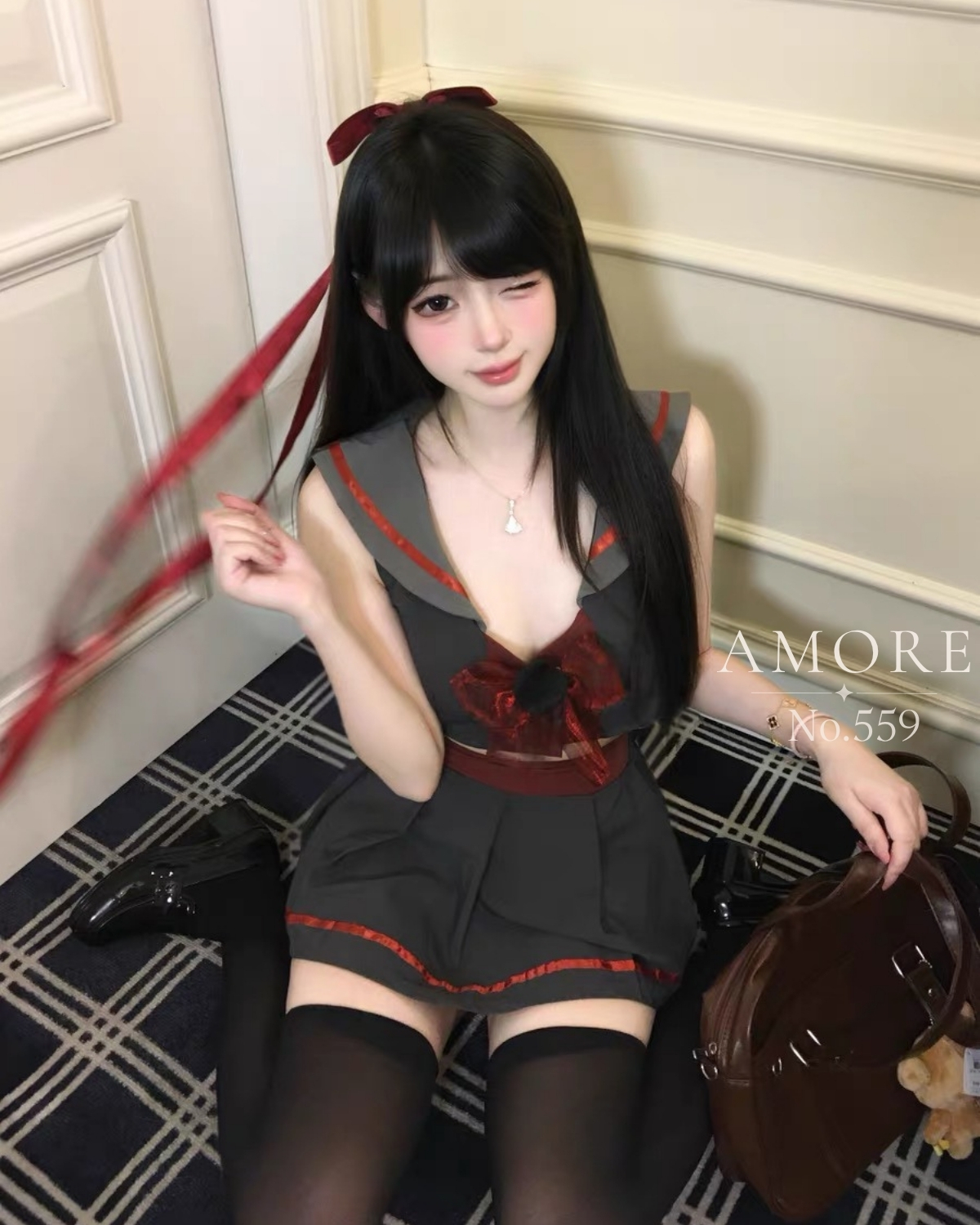 V559 SET VÁY TIỂU THƯ NỮ SINH